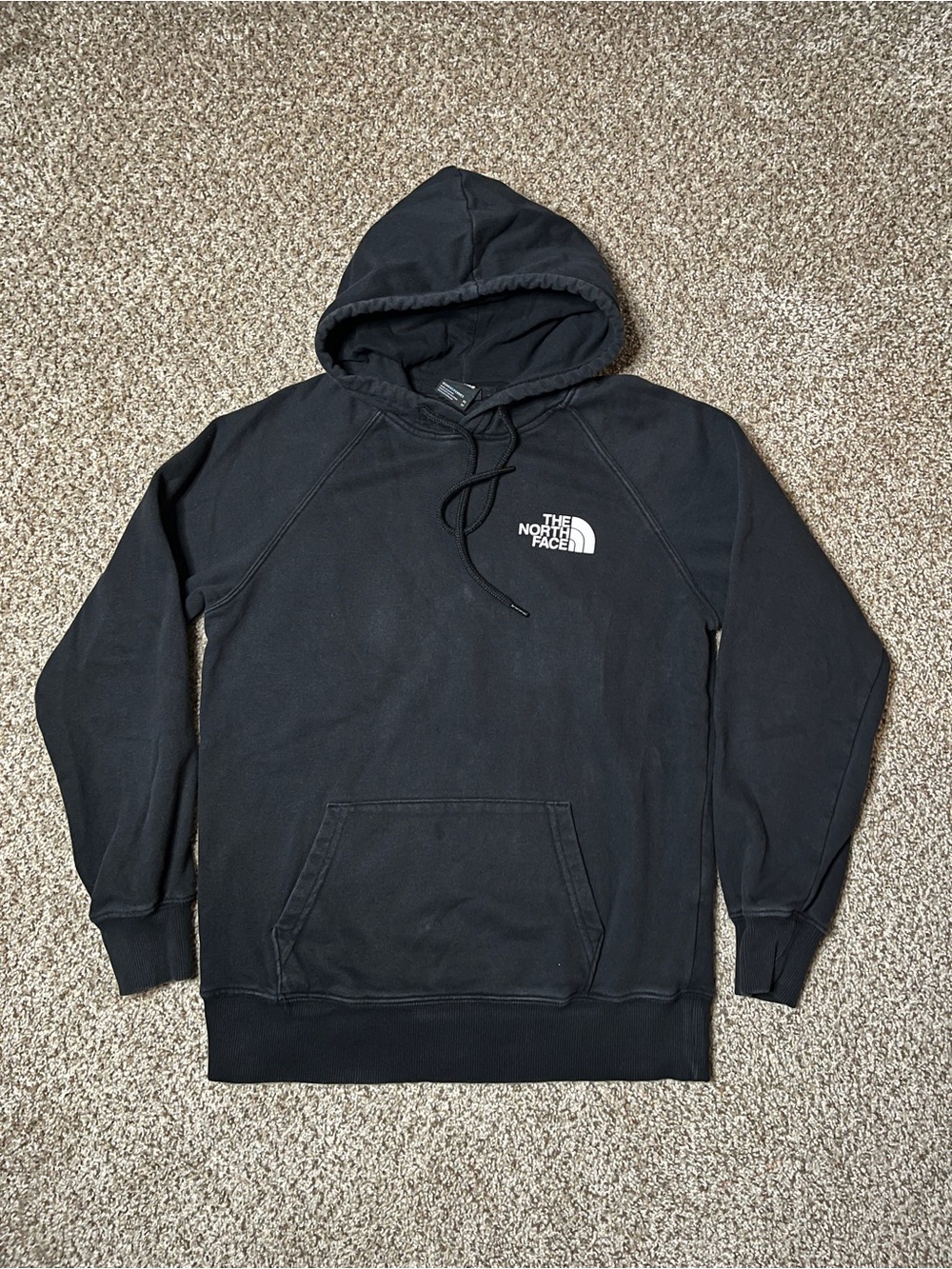• The North Face Women's Multicolor Square Box Logo Pullover Hoodie - Size XS - Picture 2 of 6